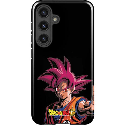 Dragon Ball Super Goku Portrait Super Sayan 4 Galaxy S24 Plus Impact Case